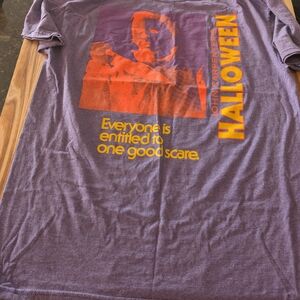 Purple Halloween Graphic T-Shirt